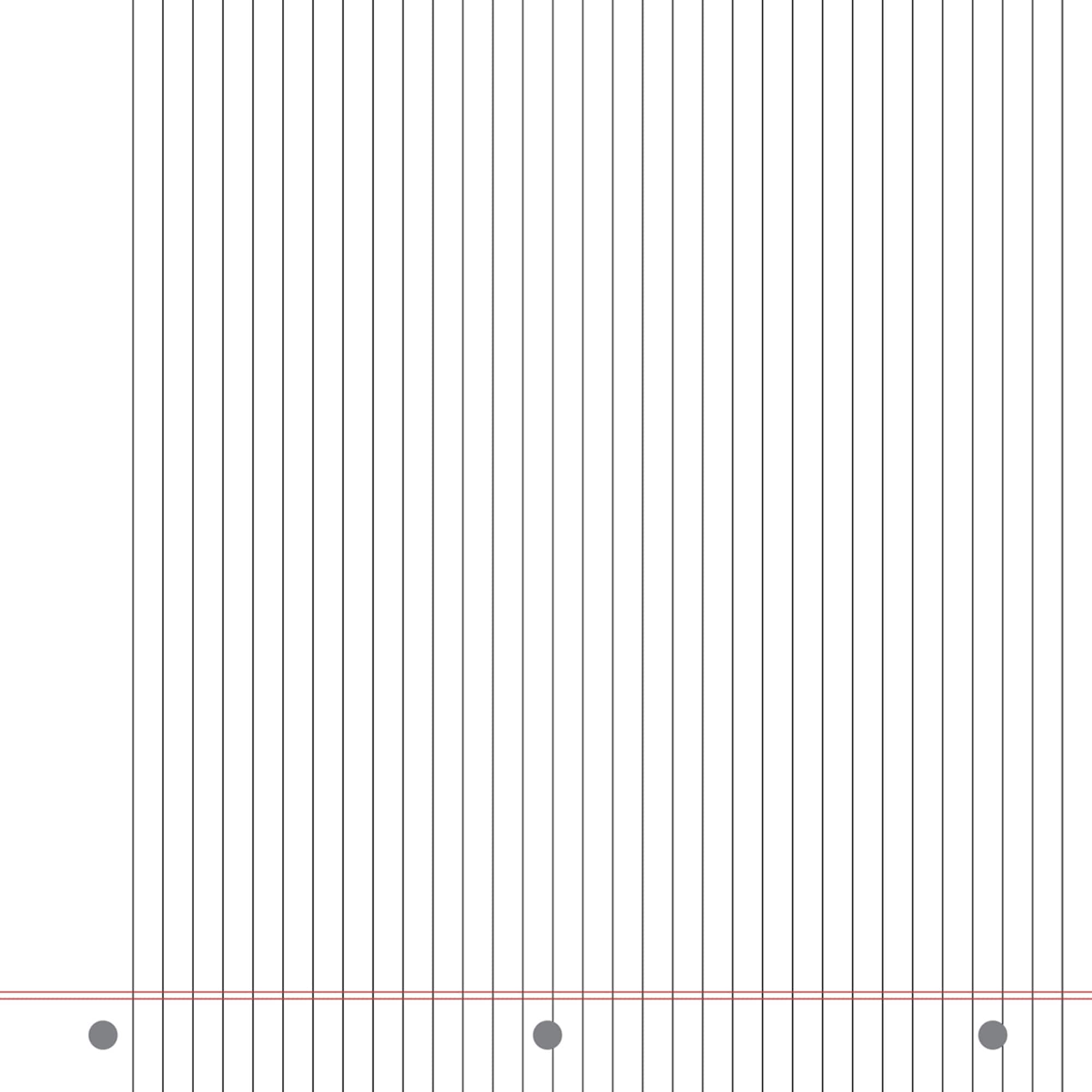 Core'dinations® Core Basics Black Notebook 12" x 12" Cardstock, 12 Sheets